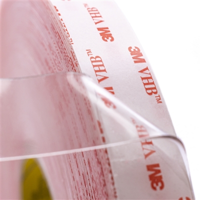 3M 4910 VHB Clear Double-Sided Tape - 3/4 x 108' (36 yds)
