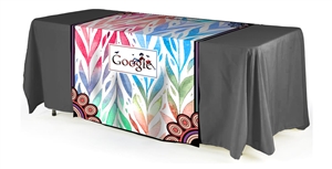 3 ft X 6 ft Table Runner for Trade Show Display